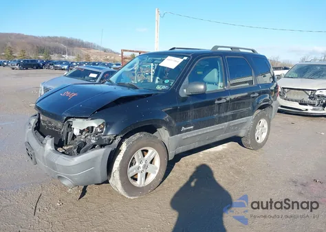 2007 Ford Escape Hybrid из США, поврежденный, VIN 1FMCU59H47KA65189